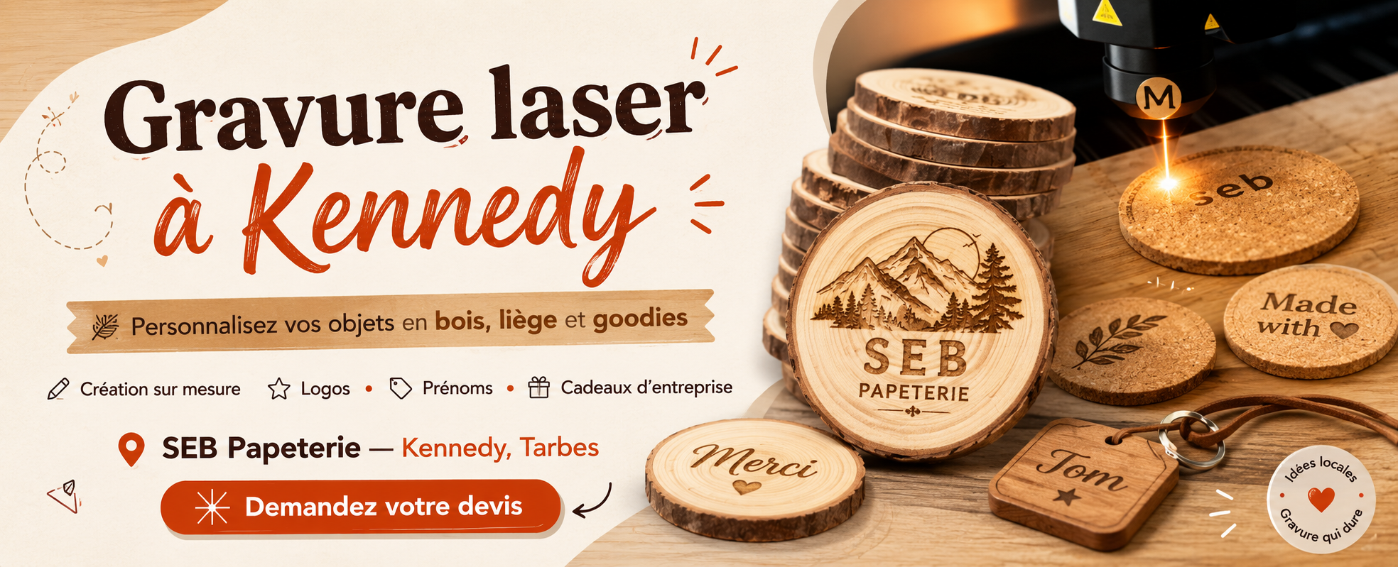 GRAVURE LASER TARBES