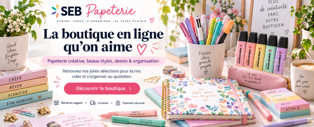 achat papeterie fantaisie et plaisir